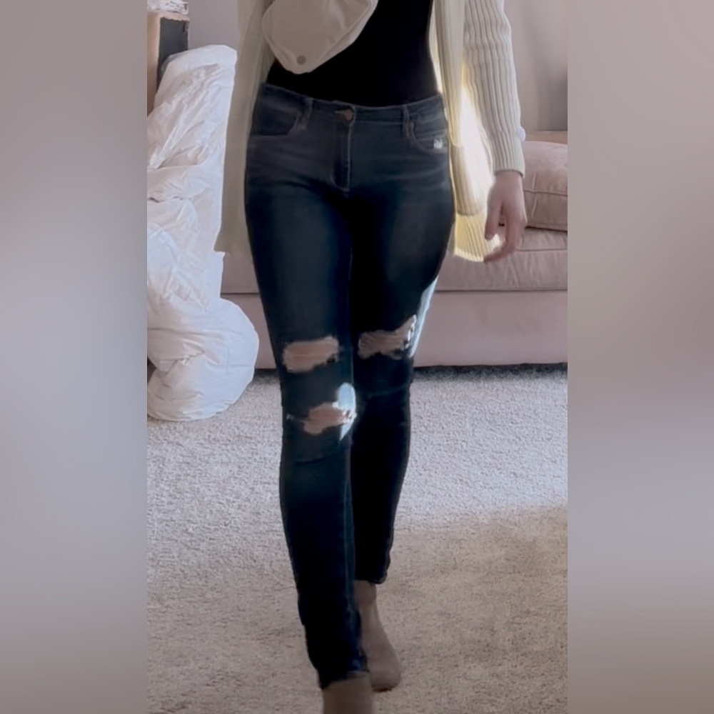 Articles of society women’s ripped skinny jeans